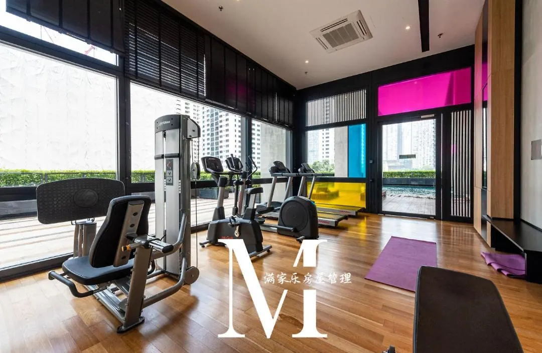 Mont Kiara Main Street Walking Distance Suwnay 163 1 Bedroom Balcony 1-3Pax 0*, 吉隆坡